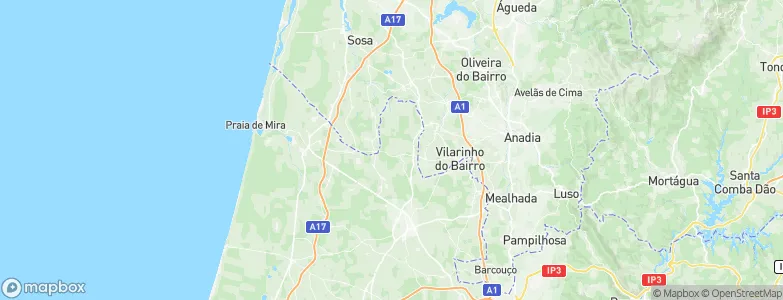 Covões, Portugal Map