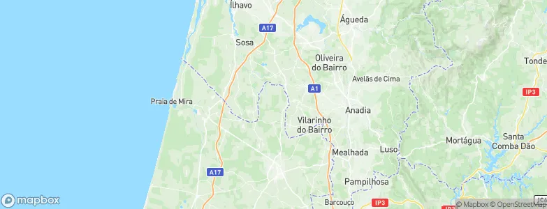 Covões, Portugal Map