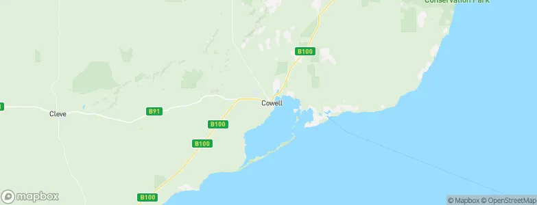 Cowell, Australia Map
