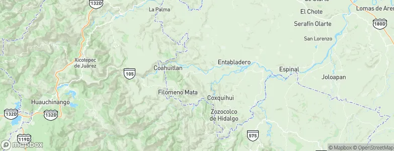 Coyutla, Mexico Map