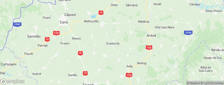 Craidorolţ, Romania Map