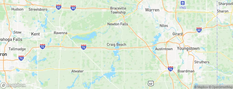 Craig Beach, United States Map