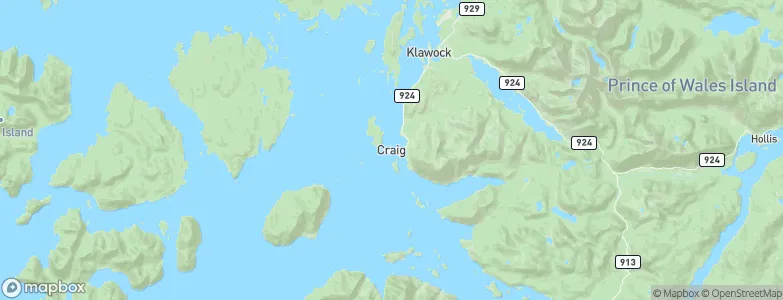 Craig, United States Map