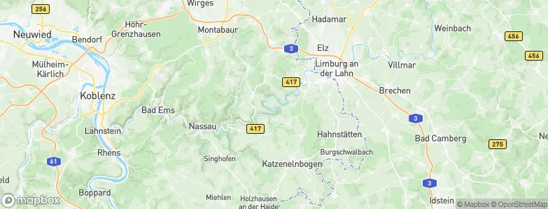 Cramberg, Germany Map
