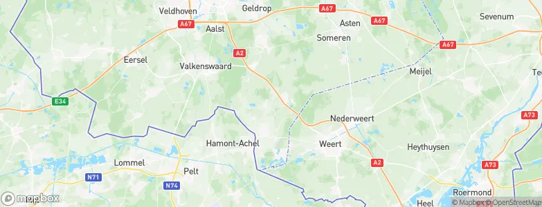 Cranendonck, Netherlands Map