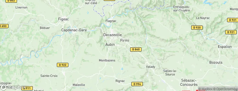 Cransac, France Map