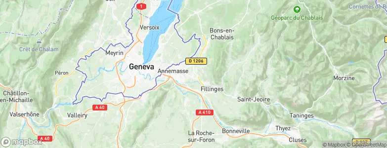 Cranves-Sales, France Map