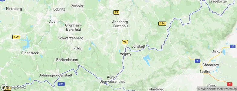 Cranzahl, Germany Map