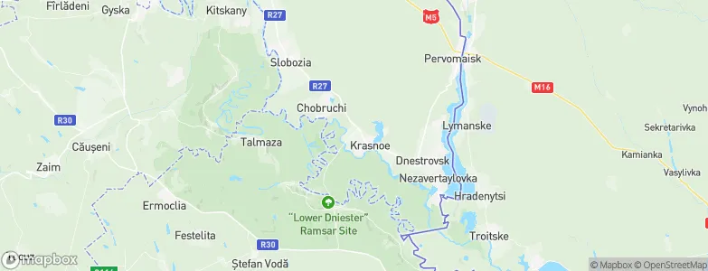 Crasnoe, Moldova Map