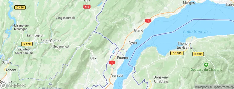 Crassier, Switzerland Map