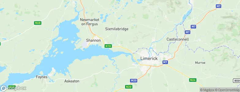 Cratloe, Ireland Map