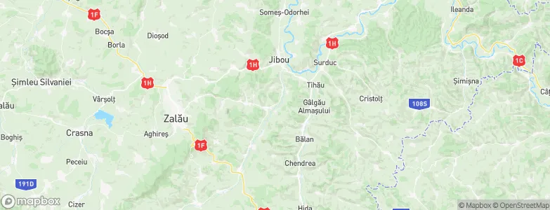 Creaca, Romania Map