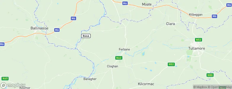 Creggan, Ireland Map