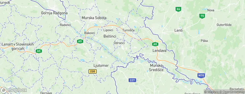 Črenšovci, Slovenia Map