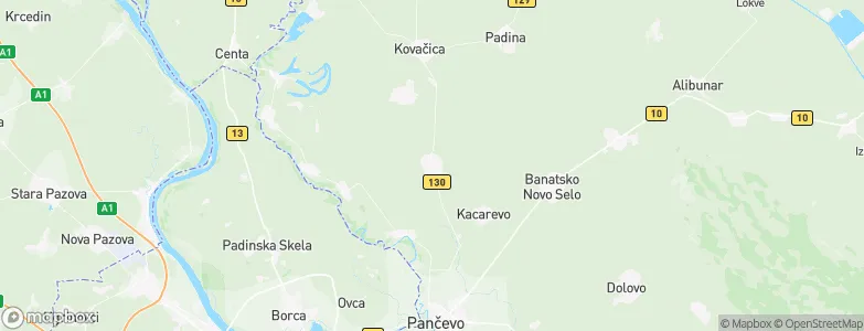 Crepaja, Serbia Map