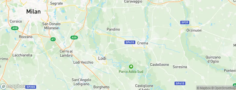 Crespiatica, Italy Map