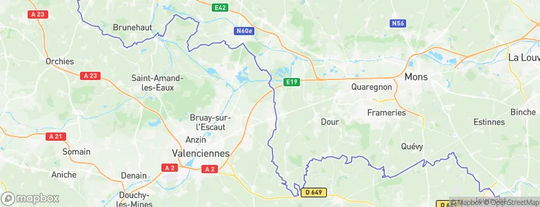 Crespin, France Map
