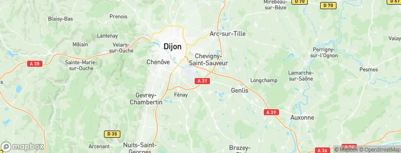Crimolois, France Map