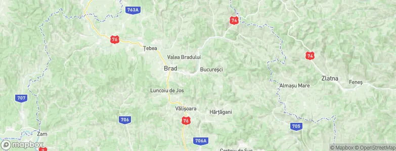Crişcior, Romania Map