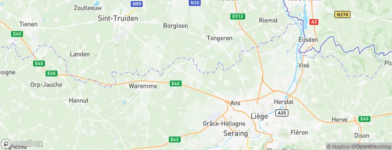 Crisnée, Belgium Map
