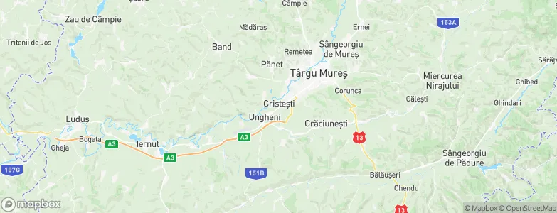 Cristeşti, Romania Map