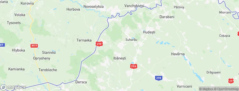 Cristineşti, Romania Map