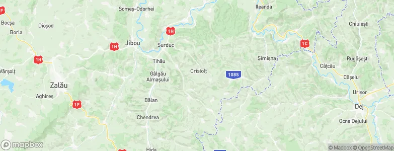 Cristolţ, Romania Map