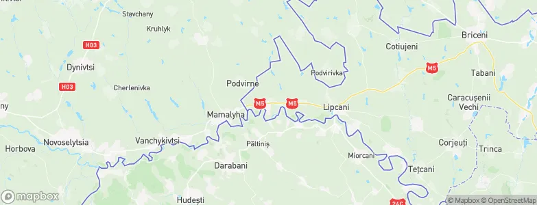 Criva, Moldova Map