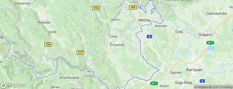 Črnomelj, Slovenia Map
