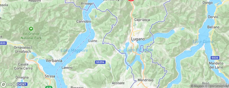 Croglio, Switzerland Map