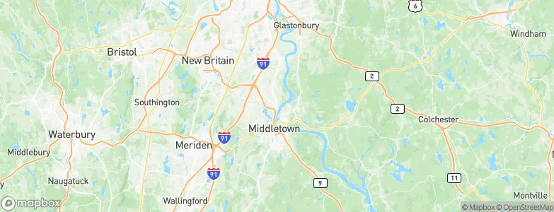 Cromwell, United States Map