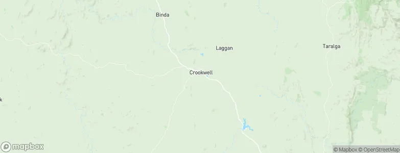 Crookwell, Australia Map