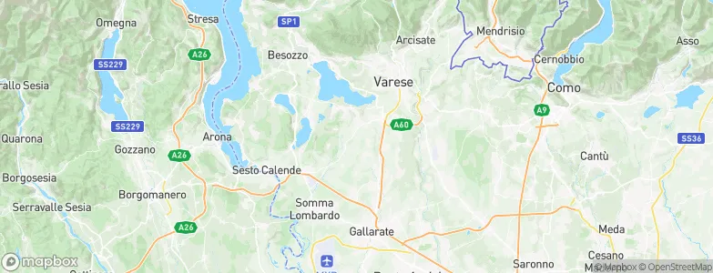 Crosio della Valle, Italy Map