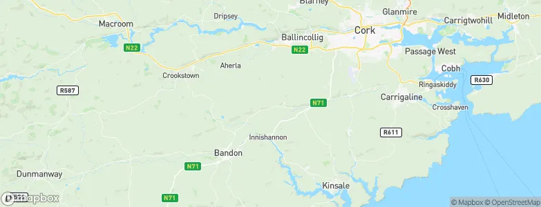 Cross Barry, Ireland Map