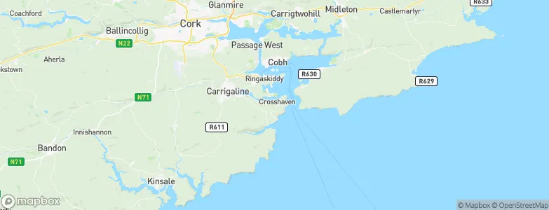 Crosshaven, Ireland Map