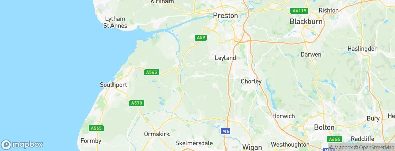 Croston, United Kingdom Map