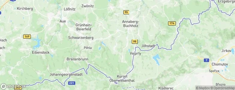 Crottendorf, Germany Map