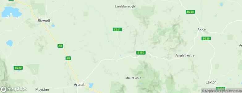 Crowlands, Australia Map