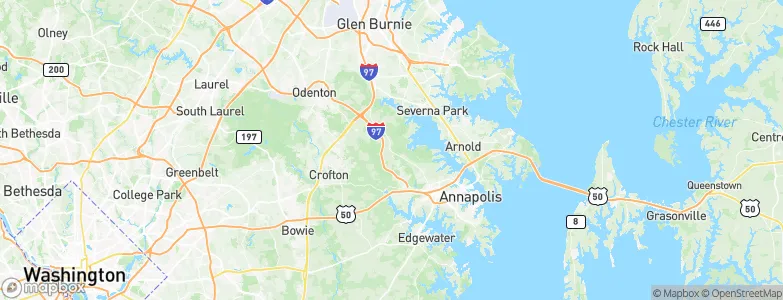 Crownsville, United States Map