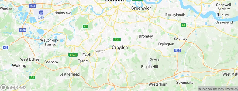 Croydon, United Kingdom Map