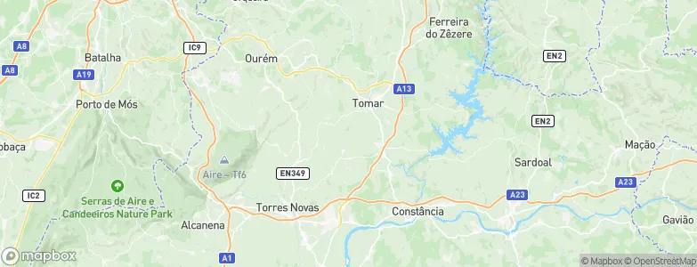 Crujo, Portugal Map