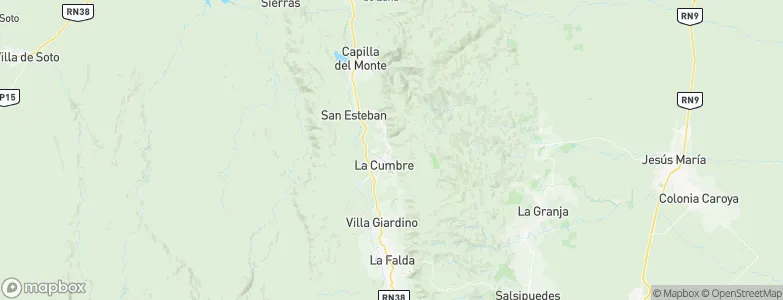 Cruz Chica, Argentina Map