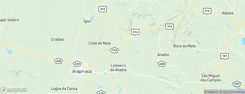 Cruzes, Brazil Map