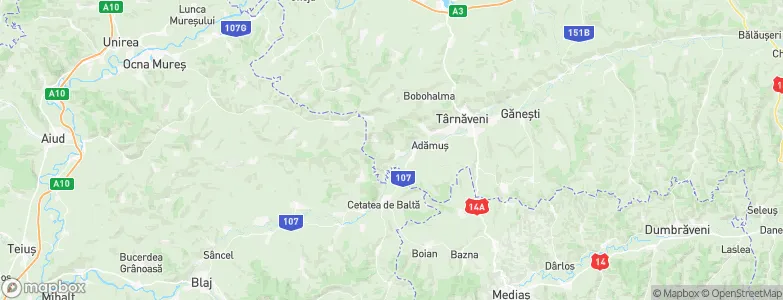 Crăieşti, Romania Map