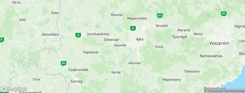 Csárda, Hungary Map