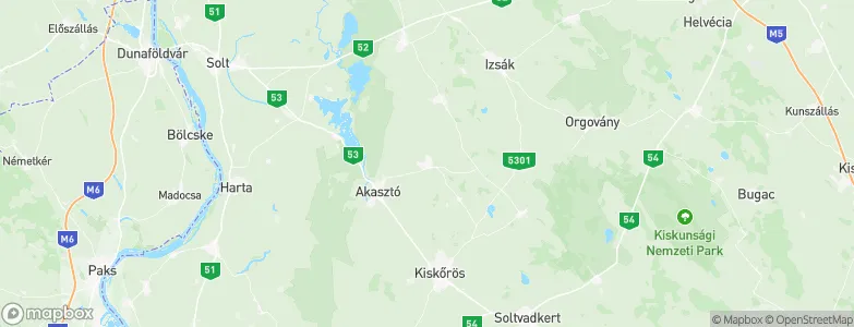 Csengőd, Hungary Map