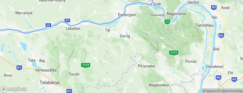 Csolnok, Hungary Map