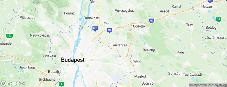 Csömör, Hungary Map