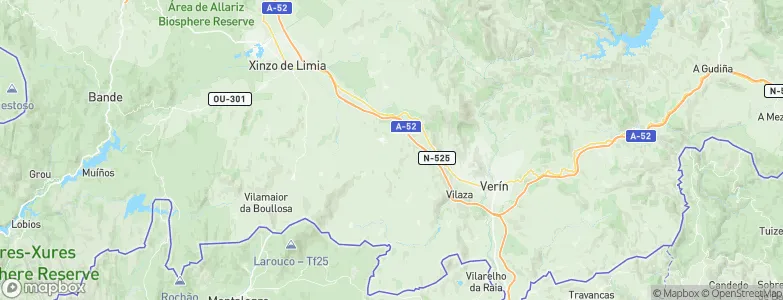 Cualedro, Spain Map