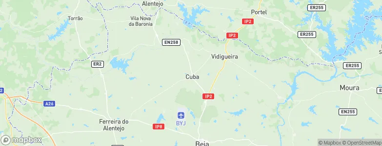 Cuba, Portugal Map